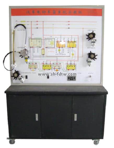 汽車電動(dòng)車窗示教板