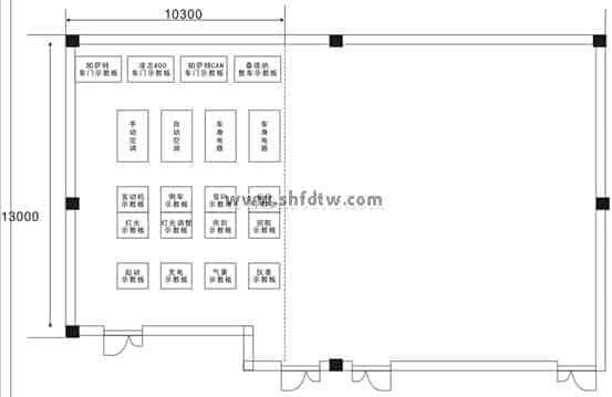 汽車電器一體化實訓(xùn)室